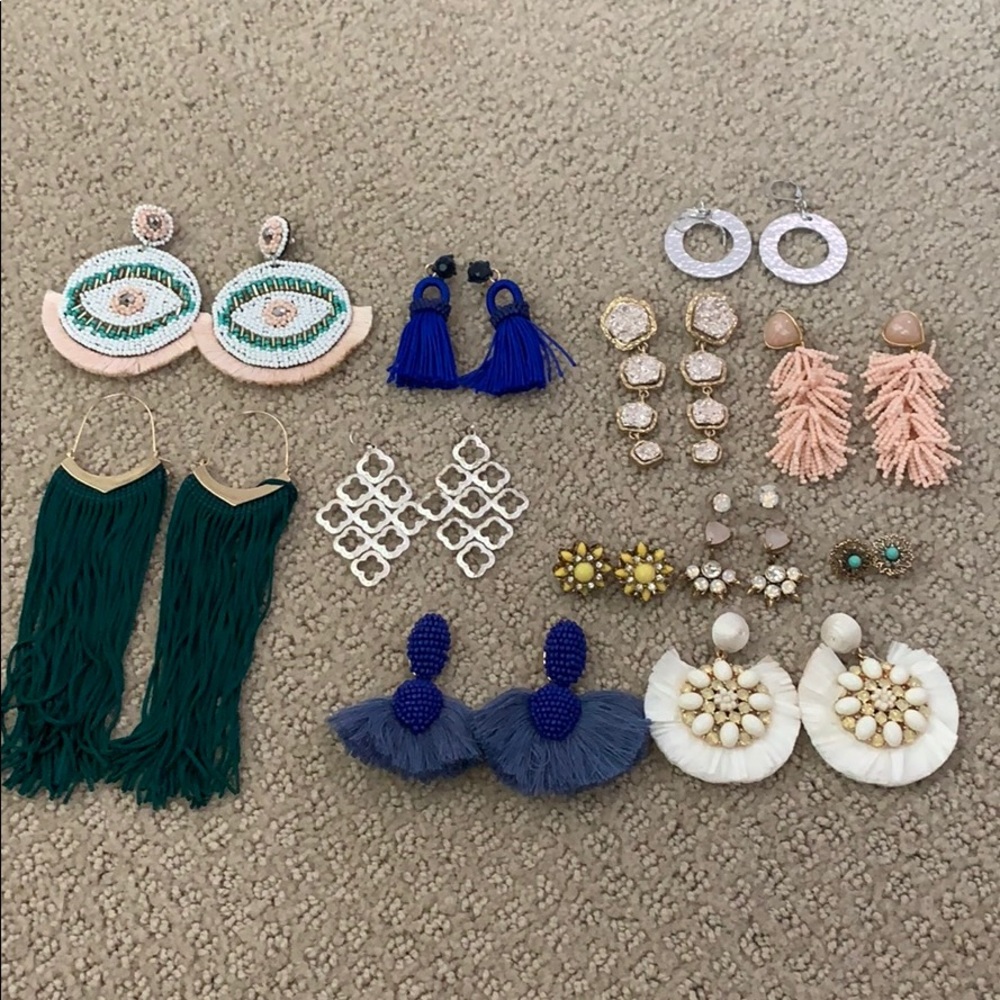 Stella dot and others Earring lot